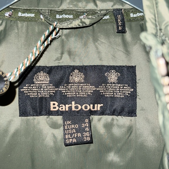 BARBOUR quilted winter coat - Picture 7 of 11